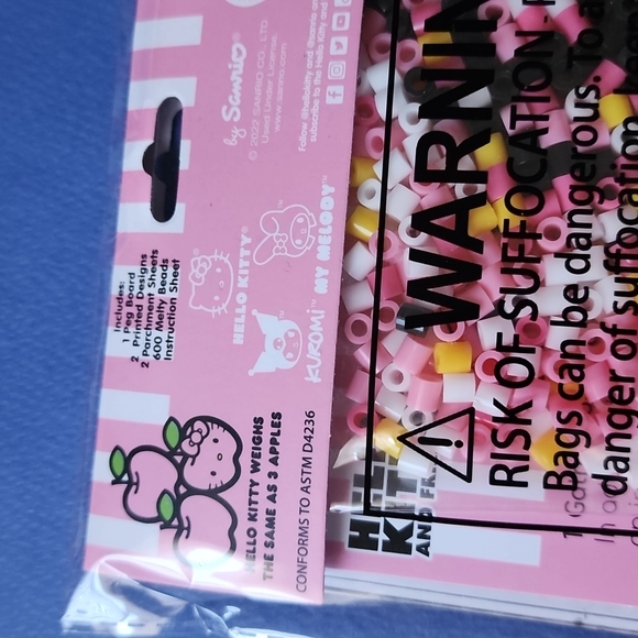 Brand New Hello Kitty Saniro Heat &Fuse Melty Beads Set - Picture 4 of 4